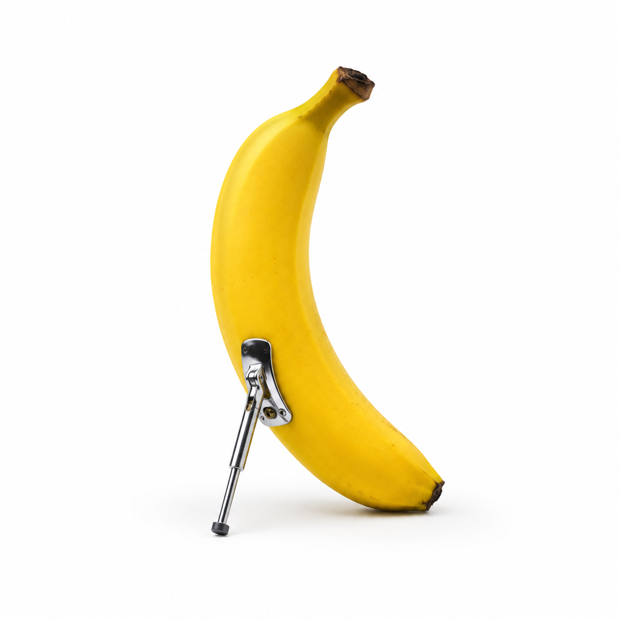 The KickStan in action — Banana edition